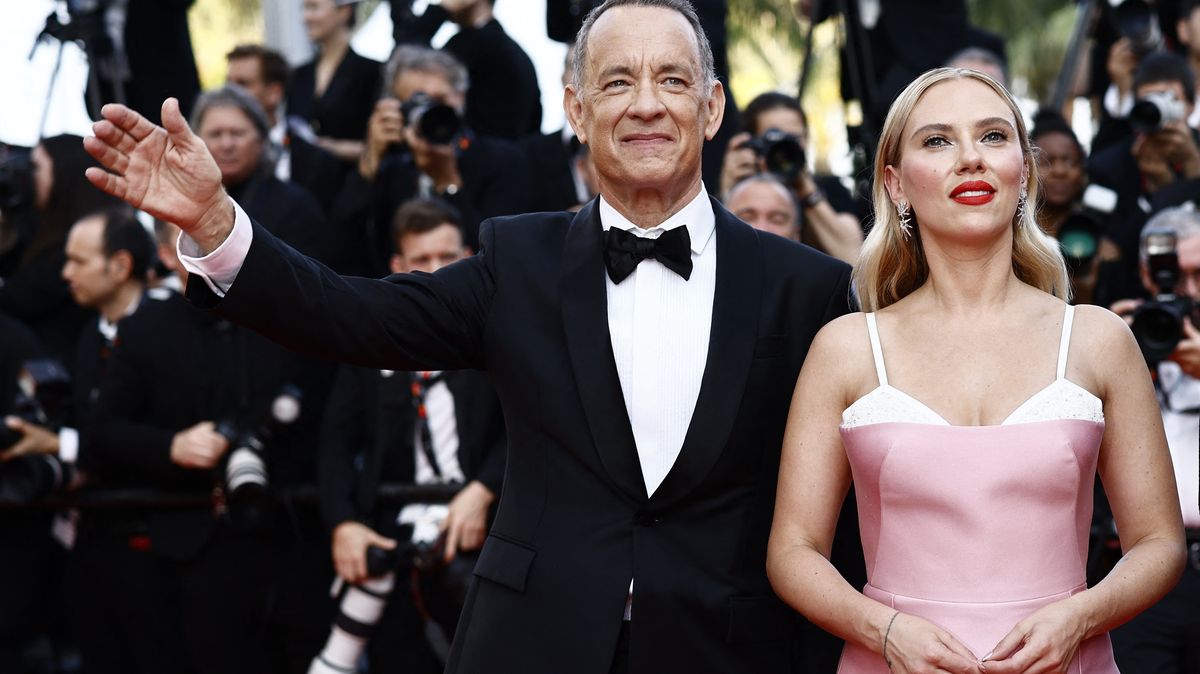 Do Cannes přijeli Scarlett Johanssonová a Tom Hanks